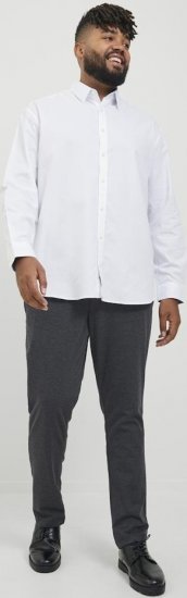 Jack & Jones Marco Cooper Chino Pants Dark Grey Melange - Jeans et pantalons - Jeans et Pantalons grande taille 