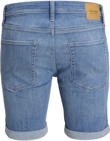 Jack & Jones Rick Original Shorts Blue Denim - Shorts - Shorts hommes grande taille