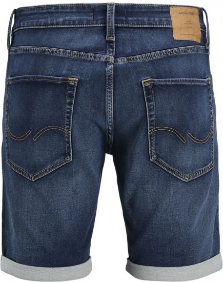 Jack & Jones Rick Con I.K. SHORTS GE 132 SN Blue Denim - Shorts - Shorts hommes grande taille