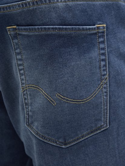 Jack & Jones Rick Con I.K. SHORTS GE 132 SN Blue Denim - Shorts - Shorts hommes grande taille