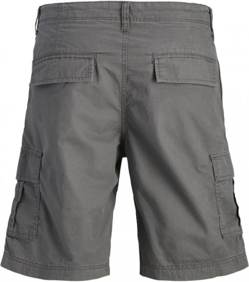 Jack & Jones Cole Mateo Cargo Shorts Castlerock - Shorts - Shorts hommes grande taille