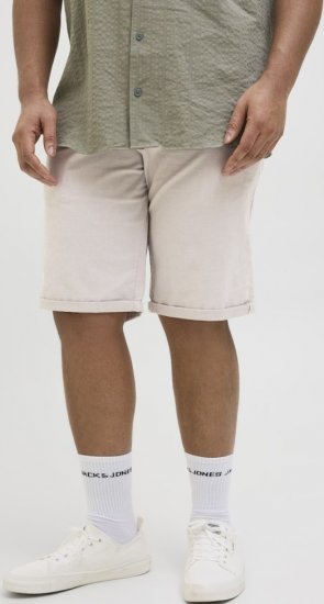 Jack & Jones Marco Erik Chino Shorts Grey - Shorts - Shorts hommes grande taille