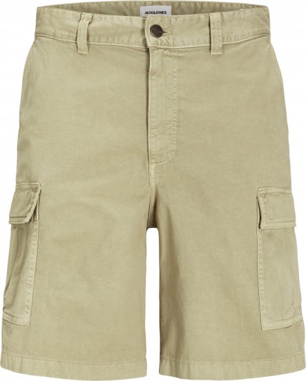 Jack & Jones Karl Avery Cargo Shorts Beige - Shorts - Shorts hommes grande taille