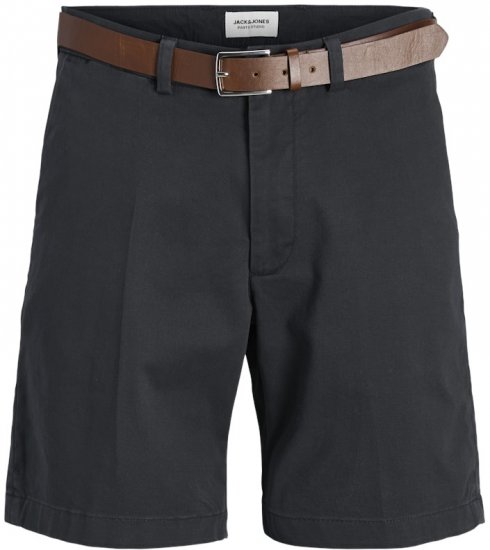 Jack & Jones Marco Franco Chino Shorts Dark Navy - Shorts - Shorts hommes grande taille