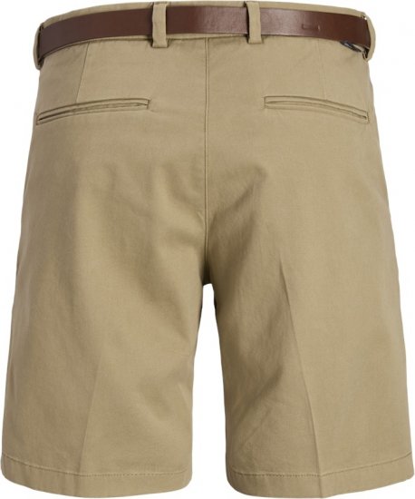 Jack & Jones Marco Franco Chino Shorts Brown - Shorts - Shorts hommes grande taille