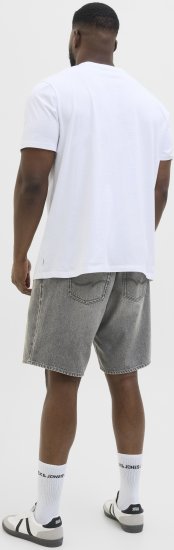 Jack & Jones Tony Original Denim Shorts Grey - Shorts - Shorts hommes grande taille