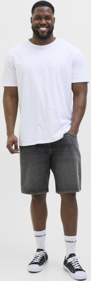 Jack & Jones Tony Original Denim Shorts Black - Shorts - Shorts hommes grande taille