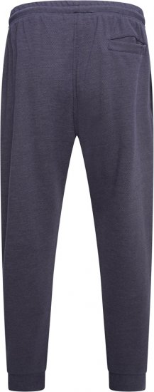 Kam Jeans 240 Textured Interlock Jog Pants Indigo - Pantalons/shorts de survêtement - Survêtement/jogging grandes tailles