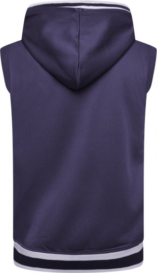 Kam Jeans TS005 Retro Tracky Set (Shorts/Sleeveless Hoodie) Navy - Survêtements - Survêtements homme grande taille