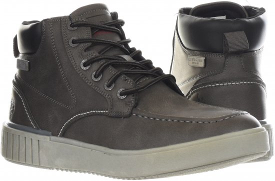 U.S. POLO ASSN. Winter Shoes Grey/Brown - Chaussures homme 40-52 - 