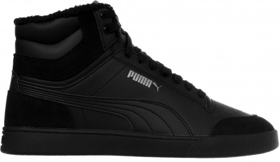 Puma Shuffle Mid Fur Shoes Black - Chaussures homme 40-52 - 