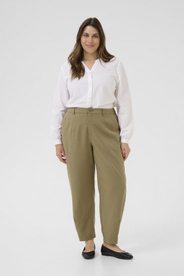Kaffe Curve Nana Chemise à manches longues Blanc - Blouses et tuniques - 