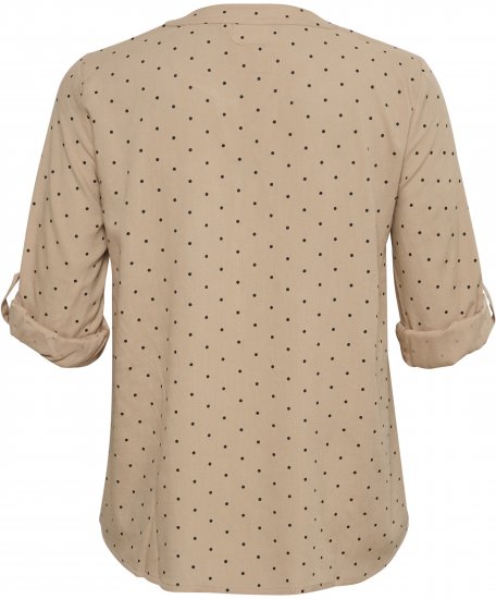 Kaffe Curve Joy Blouse Nomad/Noir À Pois - Blouses et tuniques - 