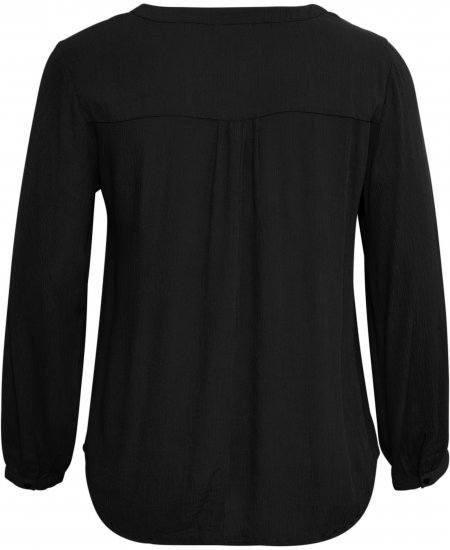 Kaffe Curve Ami Manches longues Blouse Noir profond - T-shirts - 