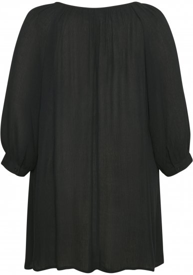 Kaffe Curve Ami Manches 3/4 Tunique Noir profond - T-shirts - 