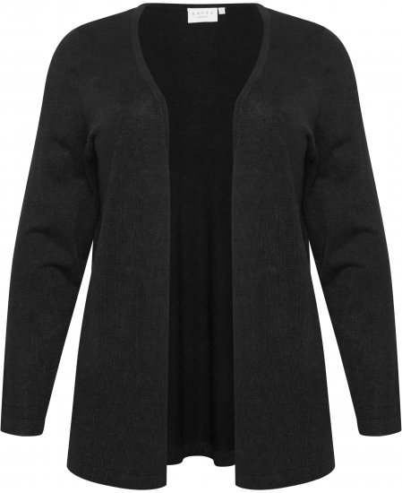 Kaffe Curve Farsia Gilet Noir profond - Sweatshirts & hoodies - 