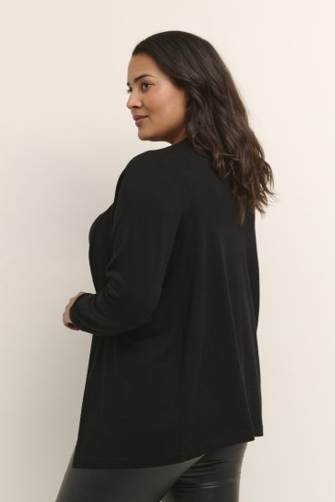 Kaffe Curve Farsia Gilet Noir profond - Sweatshirts & hoodies - 