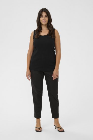 Kaffe Curve Carina Débardeur Noir profond - T-shirts - 