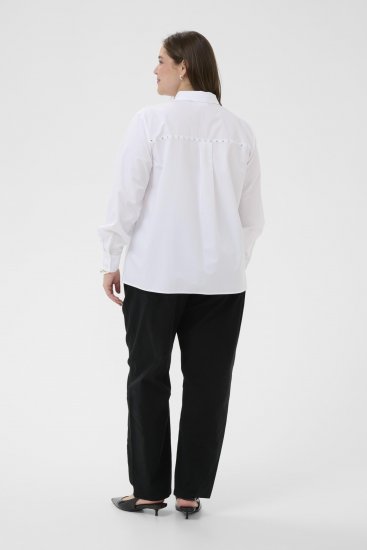 Kaffe Curve Janni Shirt Optical White - Chemisiers - 