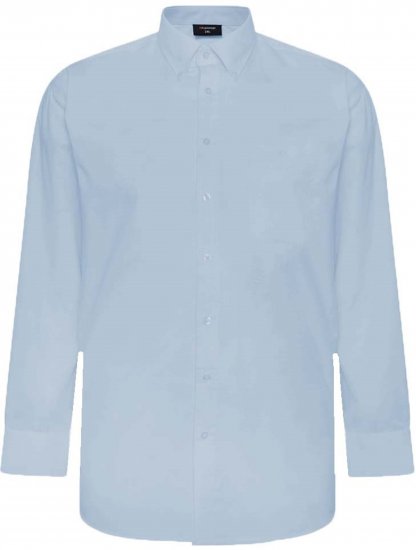 Espionage SH150 Plain Long Sleeve Shirt Blue - Chemises à manches longues - 