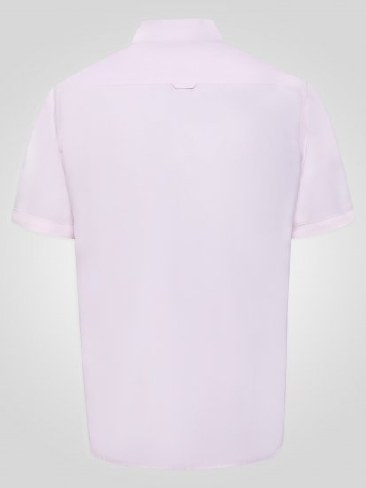 D555 James Chemise Oxford Manches Courtes TALL Rose - TALL chemises - 