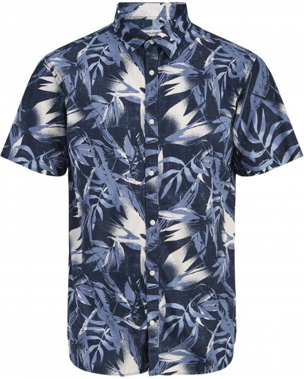 Jack & Jones Honolulu Short Sleeve Resort Shirt - Chemises manche courte - Chemises Homme Manche Courte Grande Taille