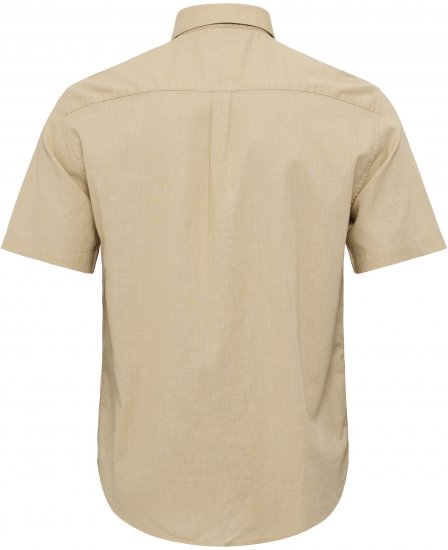 North Latitude 51106 Short Sleeve Shirt Sand - Chemises manche courte - Chemises Homme Manche Courte Grande Taille