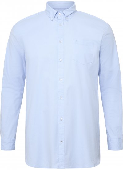 North Latitude Oxford Shirt Light Blue - Chemises - Chemises Grandes Tailles Hommes
