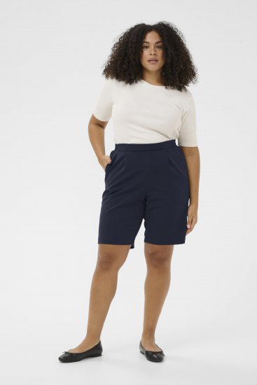 Kaffe Curve Pheolo Shorts Midnight Marine Navy - Shorts - 