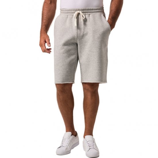 JP1880 Bermuda Sweatshorts Relaxed Fit Grey - Shorts - Shorts hommes grande taille