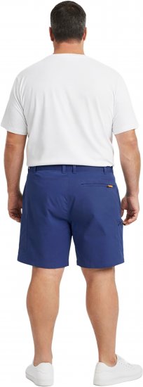 Dobsom Nebraska Pantalon Court Bleu - Shorts - Shorts hommes grande taille