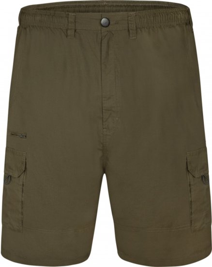 Espionage ST042 Cargo Shorts Olive - Shorts - Shorts hommes grande taille
