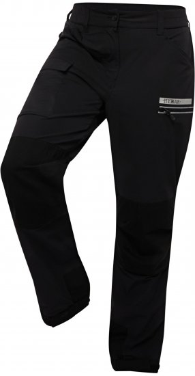 Ulla Popken HYPRAR Multifunctional Durable Inset Trekking Pants Black - Jeans & Pantalons Femme Grandes Tailles – Plus Size - 
