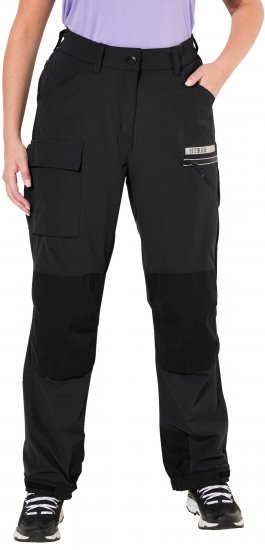 Ulla Popken HYPRAR Multifunctional Durable Inset Trekking Pants Black - Jeans & Pantalons Femme Grandes Tailles – Plus Size - 