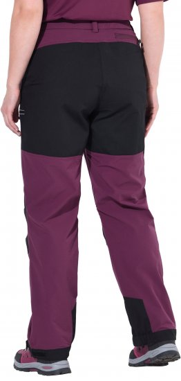 Ulla Popken HYPRAR Multifunctional Durable Inset Trekking Pants Dark Cherry Dark Cherry - Jeans & Pantalons Femme Grandes Tailles – Plus Size - 