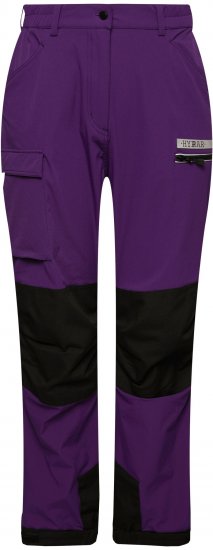Ulla Popken HYPRAR Multifunctional Durable Inset Trekking Pants Plum - Jeans & Pantalons Femme Grandes Tailles – Plus Size - 