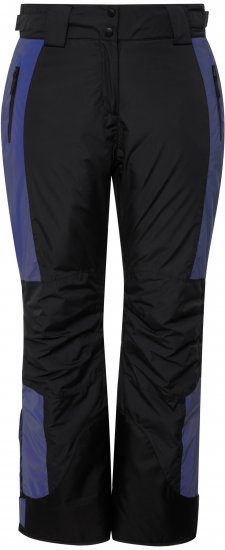 Ulla Popken Ski Pants Reflector Waterproof Velcro Closure Snow Gaiter Black - Jeans & Pantalons Femme Grandes Tailles – Plus Size - 
