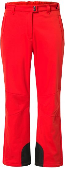 Ulla Popken Softshell Trousers Waterproof Zip Pockets Snow Gaiters Salsa - Jeans & Pantalons Femme Grandes Tailles – Plus Size - 