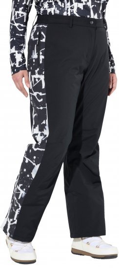 Ulla Popken Hyprar Functional Trousers Waterproof Velcro Closure Snow Gaiter Black - Jeans & Pantalons Femme Grandes Tailles – Plus Size - 