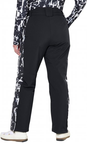 Ulla Popken Hyprar Functional Trousers Waterproof Velcro Closure Snow Gaiter Black - Jeans & Pantalons Femme Grandes Tailles – Plus Size - 