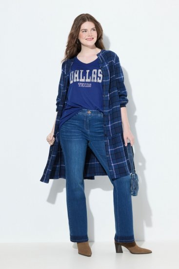 Ulla Popken Stretch Fit Bootcut Jeans Blue Denim - Jeans - Jeans grande taille pour femmes