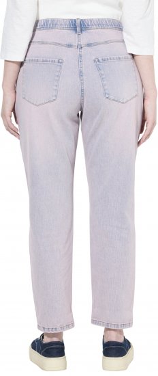Ulla Popken Dyed Stretch Fit Boyfriend Jeans Light Light Blue Denim - Jeans & Pantalons Femme Grandes Tailles – Plus Size - 