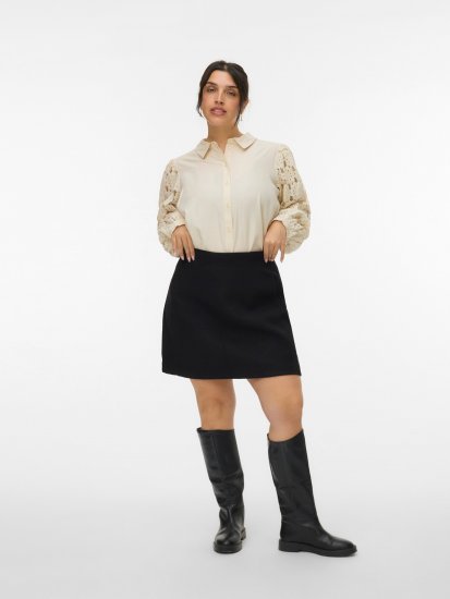 Vero Moda Fortune Eallison Short Skirt Black - Jupes - 