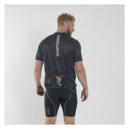 North Latitude Sport Bike Shirt Black - Vêtements de cyclisme - 