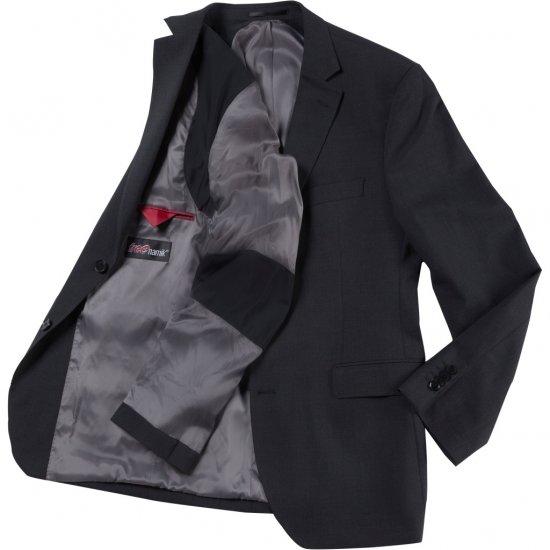 JP1880 Classic Two Button Stretch Suit Jacket Grey - Costumes - Costumes grandes tailles 