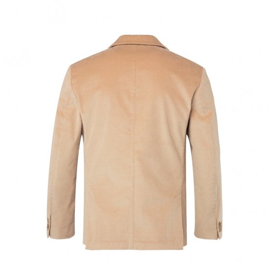JP1880 Suit Jacket Corduroy Business Sand - Costumes - Costumes grandes tailles 