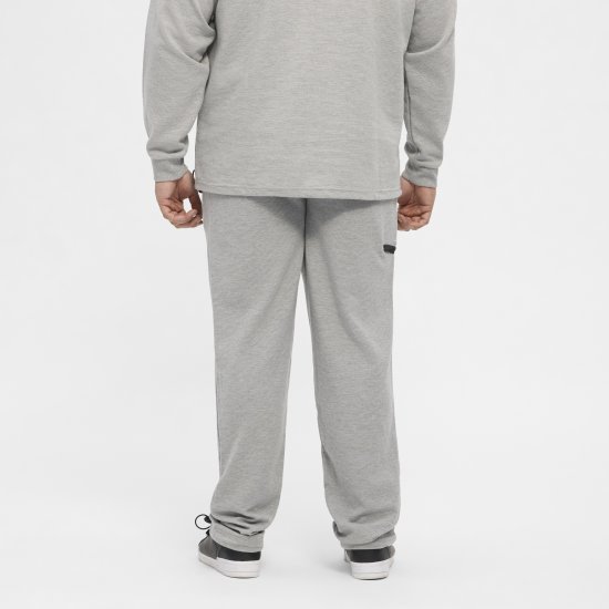 North Latitude Ottoman Sweatpants Mid Grey - Pantalons/shorts de survêtement - Survêtement/jogging grandes tailles