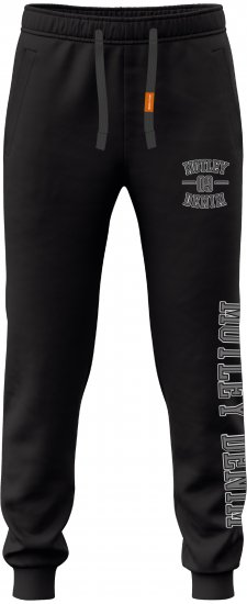 Motley Denim Parma Sweatpants Black - Pantalons/Shorts de survêtement - Survêtement/jogging grandes tailles