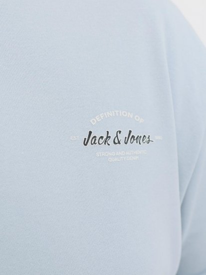 Jack & Jones Brandon Sweatshirt Blue - Sweatshirts & hoodies - Sweatshirts/Hoodies grande taille homme