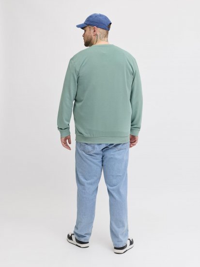 Jack & Jones Brandon Sweatshirt Turquoise - Sweatshirts & hoodies - Sweatshirts/Hoodies grande taille homme